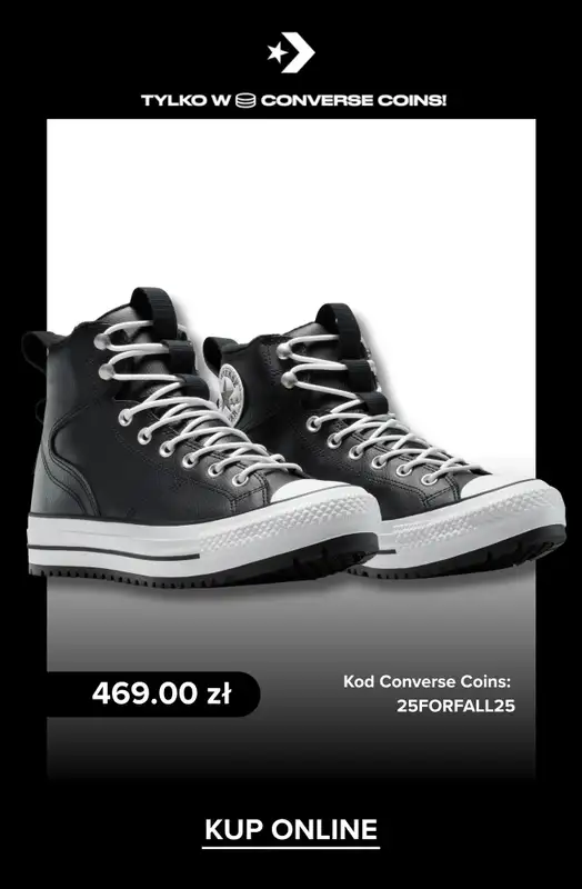 Converse - gazetka promocyjna -25% na wybrane modele jesienno-zimowe od poniedziałku 20.10  - strona 3