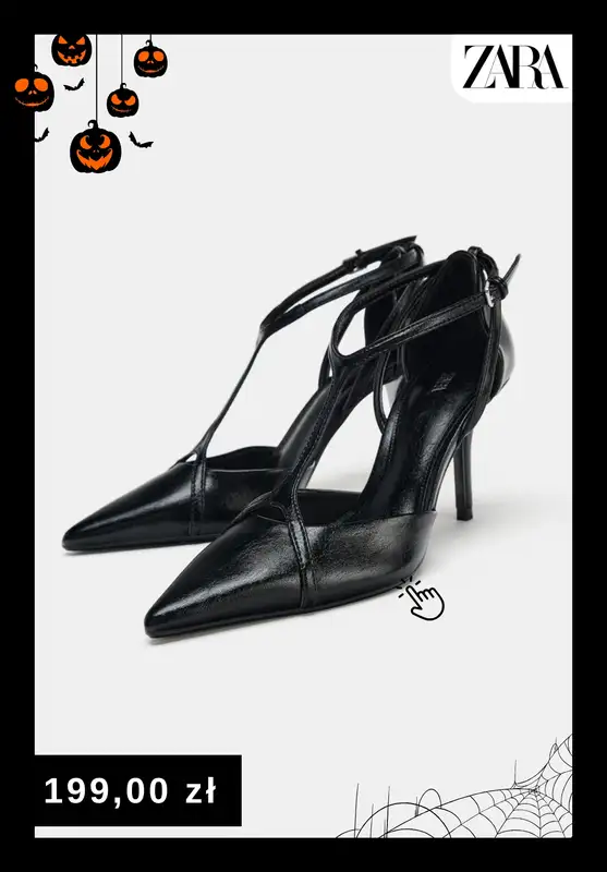 Zara - gazetka promocyjna Kolekcja Halloween dla niej od poniedziałku 20.10  - strona 4