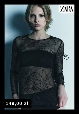 Zara - gazetka promocyjna Kolekcja Halloween dla niej od poniedziałku 20.10  - strona 2