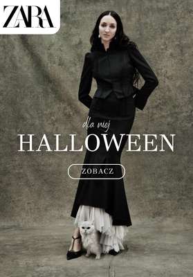 Zara - gazetka promocyjna Kolekcja Halloween dla niej od poniedziałku 20.10 