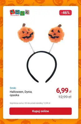 Smyk - gazetka promocyjna Do -50% przebrania i akcesoria na HALLOWEEN od poniedziałku 20.10 do piątku 31.10 - strona 2