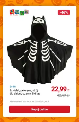 Smyk - gazetka promocyjna Do -50% przebrania i akcesoria na HALLOWEEN od poniedziałku 20.10 do piątku 31.10 - strona 4