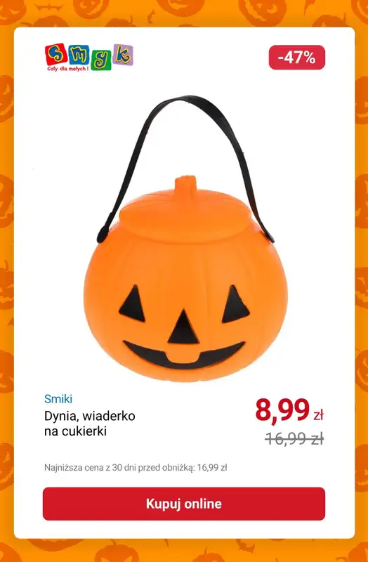 Smyk - gazetka promocyjna Do -50% przebrania i akcesoria na HALLOWEEN   - strona 3