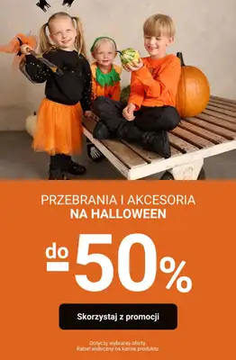 Smyk - gazetka promocyjna Do -50% przebrania i akcesoria na HALLOWEEN od poniedziałku 20.10 do piątku 31.10