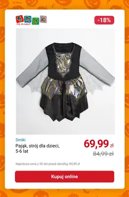 Smyk - gazetka promocyjna Do -50% przebrania i akcesoria na HALLOWEEN od poniedziałku 20.10 do piątku 31.10 - strona 14