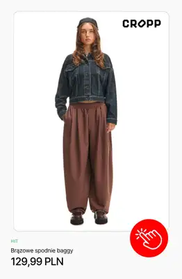 Cropp - gazetka promocyjna HITY sprzedaży dla niej od poniedziałku 20.10  - strona 8