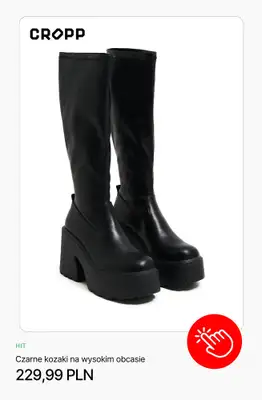 Cropp - gazetka promocyjna HITY sprzedaży dla niej od poniedziałku 20.10  - strona 6