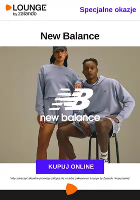 Lounge by Zalando - gazetka promocyjna Specjalne okazje: New Balance od poniedziałku 20.10 do czwartku 23.10