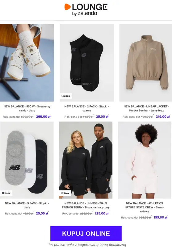 Lounge by Zalando - gazetka promocyjna Specjalne okazje: New Balance   - strona 3