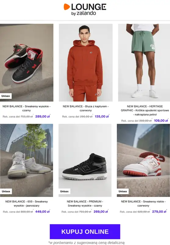 Lounge by Zalando - gazetka promocyjna Specjalne okazje: New Balance od poniedziałku 20.10 do czwartku 23.10 - strona 4
