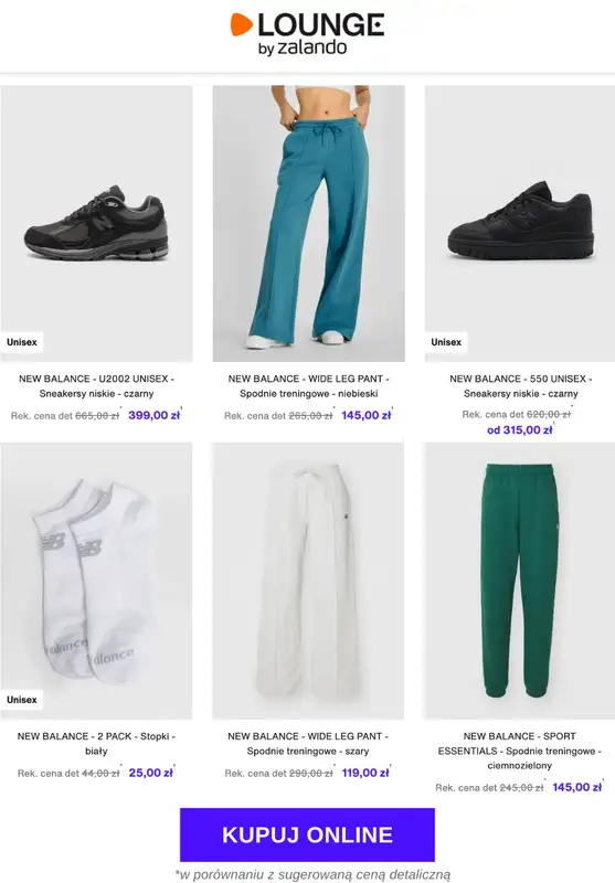 Lounge by Zalando - gazetka promocyjna Specjalne okazje: New Balance   - strona 2