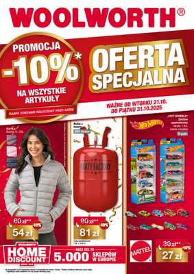 Woolworth - gazetka promocyjna Gazetka od wtorku 21.10 do piątku 31.10