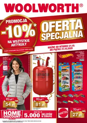 Woolworth - gazetka promocyjna Gazetka od wtorku 21.10 do piątku 31.10