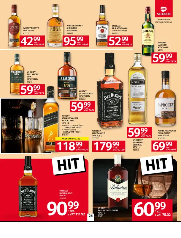 Selgros - gazetka promocyjna Oferta spożywcza od czwartku 23.10 do środy 05.11 - strona 26