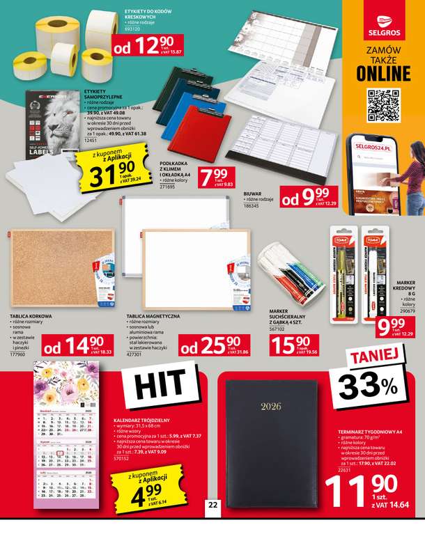 Selgros - gazetka promocyjna Oferta przemysłowa od czwartku 23.10 do środy 05.11 - strona 24