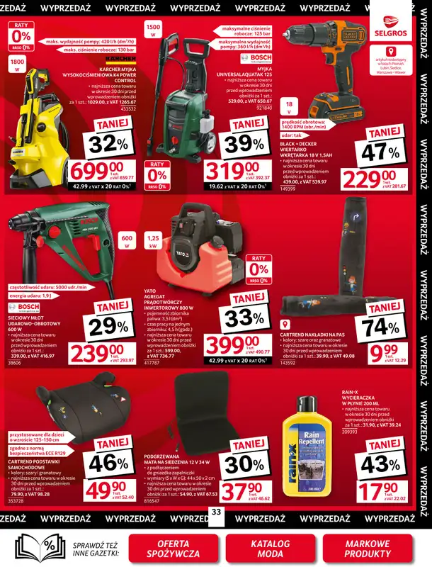 Selgros - gazetka promocyjna Oferta przemysłowa od czwartku 23.10 do środy 05.11 - strona 35