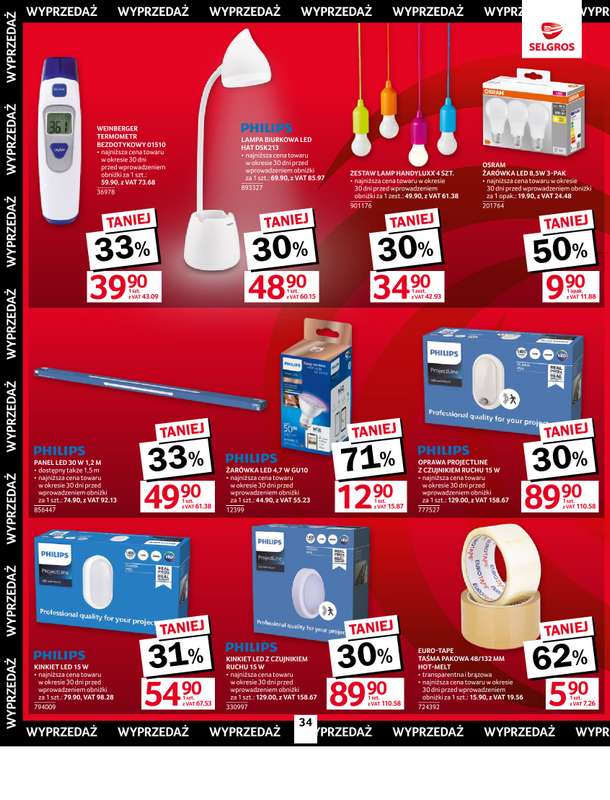 Selgros - gazetka promocyjna Oferta przemysłowa od czwartku 23.10 do środy 05.11 - strona 36