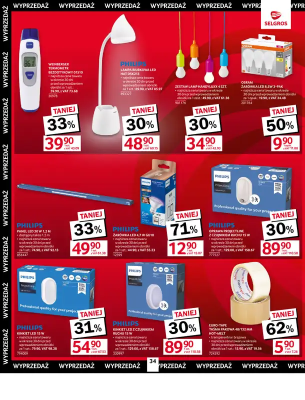 Selgros - gazetka promocyjna Oferta przemysłowa od czwartku 23.10 do środy 05.11 - strona 36