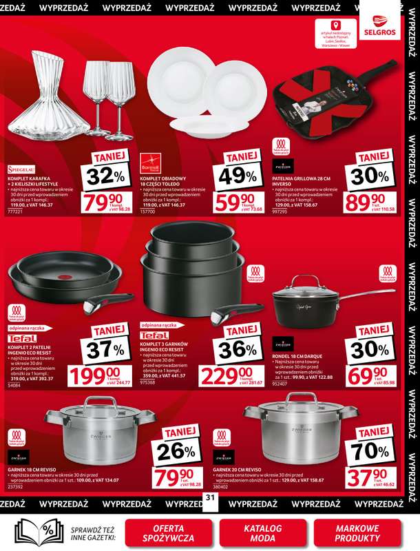 Selgros - gazetka promocyjna Oferta przemysłowa od czwartku 23.10 do środy 05.11 - strona 33