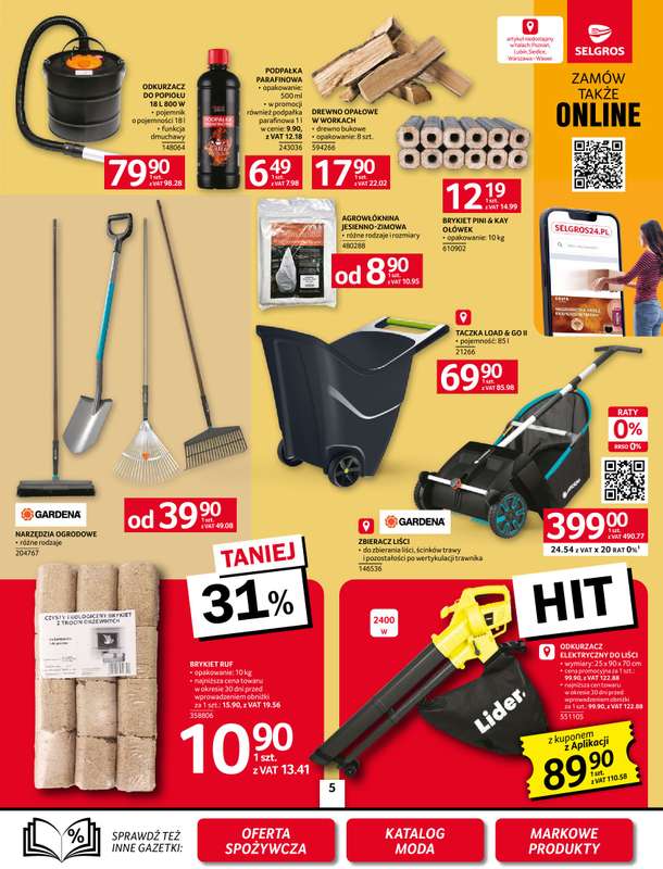 Selgros - gazetka promocyjna Oferta przemysłowa od czwartku 23.10 do środy 05.11 - strona 7