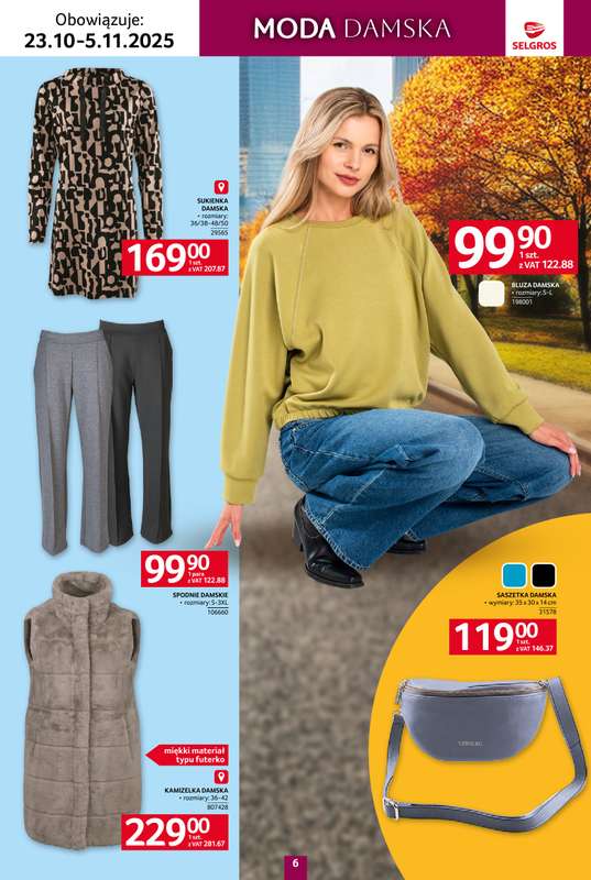 Selgros - gazetka promocyjna Katalog Tekstylia od czwartku 23.10 do środy 05.11 - strona 6