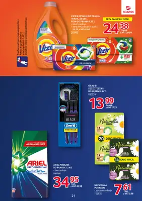 Selgros - gazetka promocyjna Katalog Markowe Produkty od czwartku 23.10 do środy 05.11 - strona 21 Selgros - gazetka promocyjna Katalog Markowe Produkty od czwartku 23.10 do środy 05.11 - strona 21
