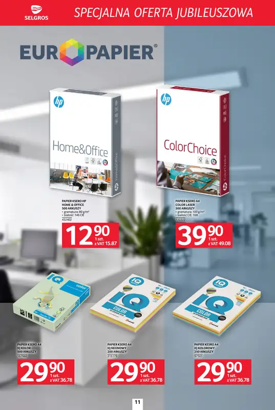 Selgros - gazetka promocyjna Specjalna Oferta Jubileuszowa od czwartku 23.10 do środy 05.11 - strona 11
