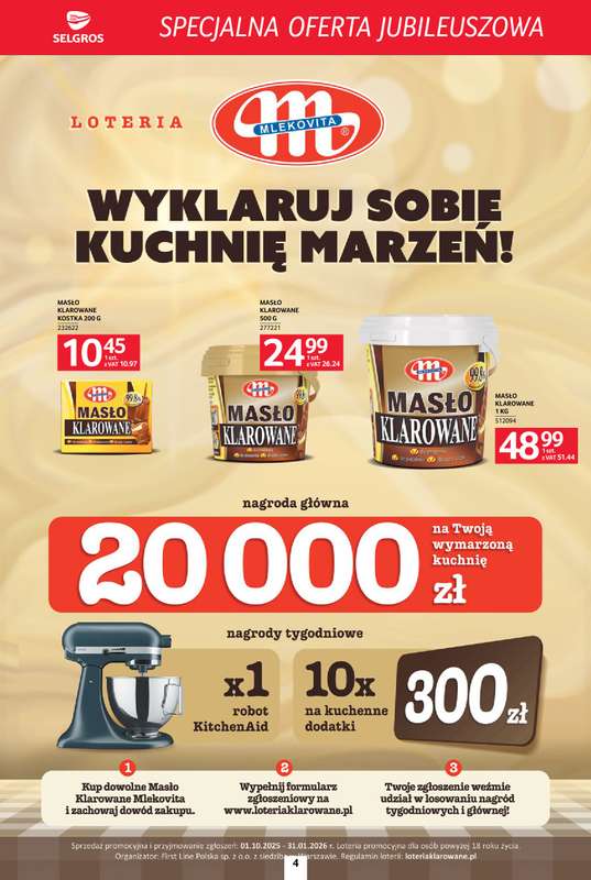 Selgros - gazetka promocyjna Specjalna Oferta Jubileuszowa od czwartku 23.10 do środy 05.11 - strona 4