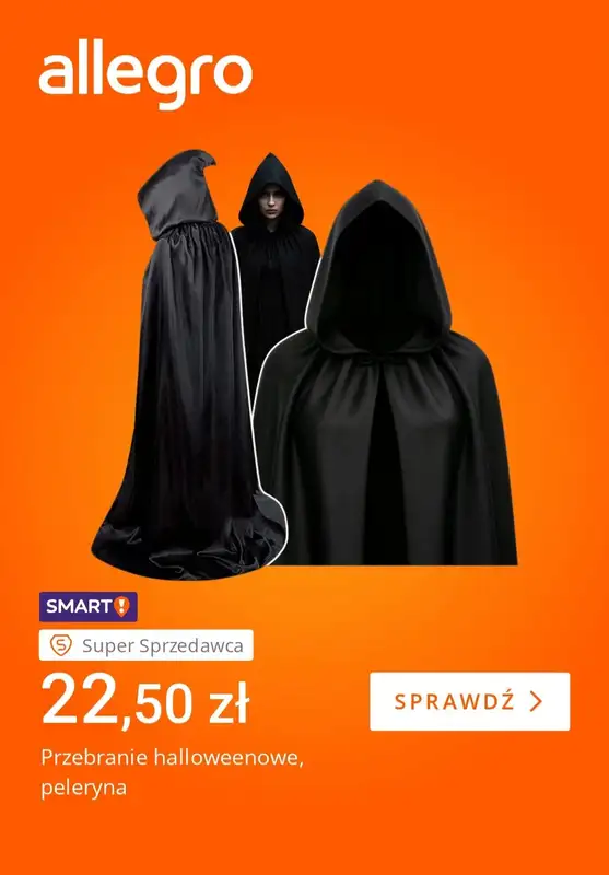 Allegro - gazetka promocyjna Kostiumy i makijaż na Halloween   - strona 2