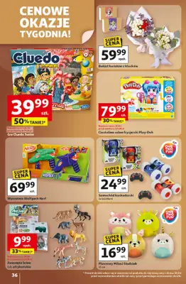 Auchan - gazetka promocyjna Gazetka Wielkie przeboje cenowe Hipermarket Auchan  do środy 29.10 - strona 36 Auchan - gazetka promocyjna Gazetka Wielkie przeboje cenowe Hipermarket Auchan  do środy 29.10 - strona 36
