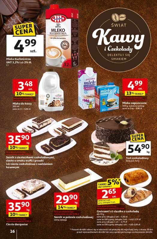 Auchan - gazetka promocyjna Gazetka Wielkie przeboje cenowe Hipermarket Auchan od czwartku 23.10 do środy 29.10 - strona 16