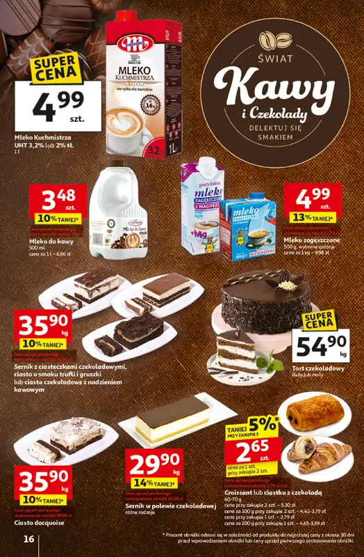 Auchan - gazetka promocyjna Gazetka Wielkie przeboje cenowe Hipermarket Auchan od czwartku 23.10 do środy 29.10 - strona 16