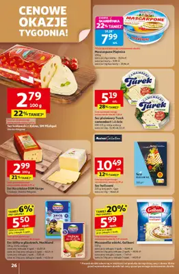 Auchan - gazetka promocyjna Gazetka Wielkie przeboje cenowe Hipermarket Auchan  do środy 29.10 - strona 26 Auchan - gazetka promocyjna Gazetka Wielkie przeboje cenowe Hipermarket Auchan  do środy 29.10 - strona 26