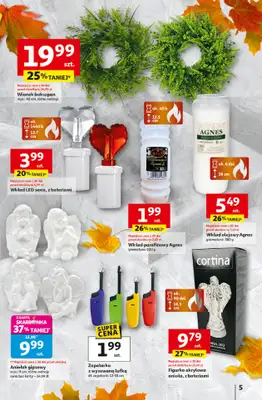 Auchan - gazetka promocyjna Gazetka Wielkie przeboje cenowe Hipermarket Auchan  do środy 29.10 - strona 5 Auchan - gazetka promocyjna Gazetka Wielkie przeboje cenowe Hipermarket Auchan  do środy 29.10 - strona 5