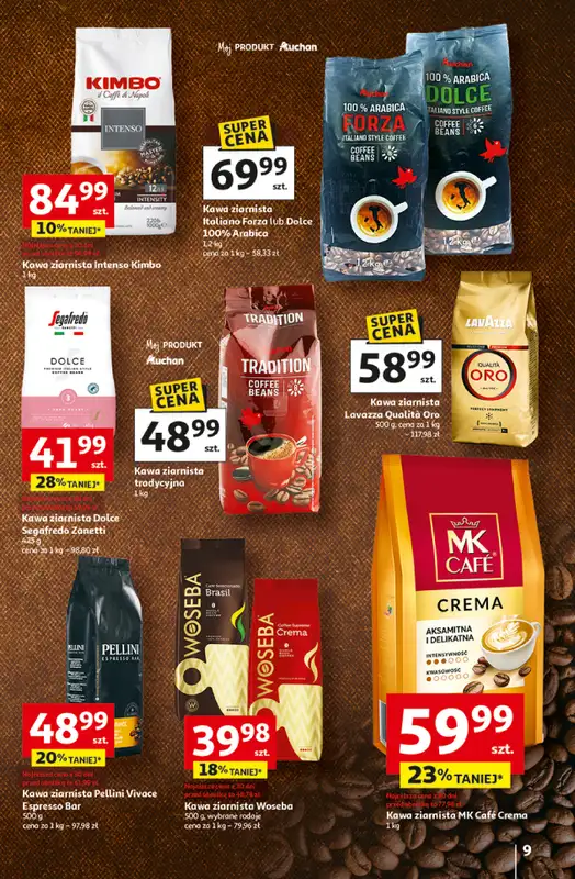 Auchan - gazetka promocyjna Gazetka Wielkie przeboje cenowe Hipermarket Auchan  do środy 29.10 - strona 9