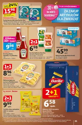 Auchan - gazetka promocyjna Gazetka Wielkie przeboje cenowe Hipermarket Auchan  do środy 29.10 - strona 31 Auchan - gazetka promocyjna Gazetka Wielkie przeboje cenowe Hipermarket Auchan  do środy 29.10 - strona 31