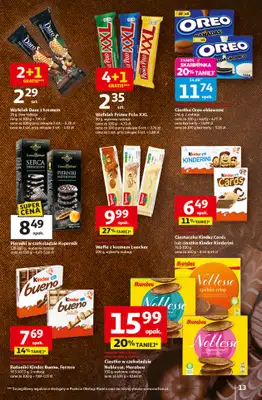 Auchan - gazetka promocyjna Gazetka Wielkie przeboje cenowe Hipermarket Auchan  do środy 29.10 - strona 13 Auchan - gazetka promocyjna Gazetka Wielkie przeboje cenowe Hipermarket Auchan  do środy 29.10 - strona 13