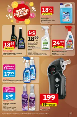 Auchan - gazetka promocyjna Gazetka Wielkie przeboje cenowe Hipermarket Auchan  do środy 29.10 - strona 37 Auchan - gazetka promocyjna Gazetka Wielkie przeboje cenowe Hipermarket Auchan  do środy 29.10 - strona 37