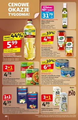 Auchan - gazetka promocyjna Gazetka Wielkie przeboje cenowe Hipermarket Auchan  do środy 29.10 - strona 30 Auchan - gazetka promocyjna Gazetka Wielkie przeboje cenowe Hipermarket Auchan  do środy 29.10 - strona 30