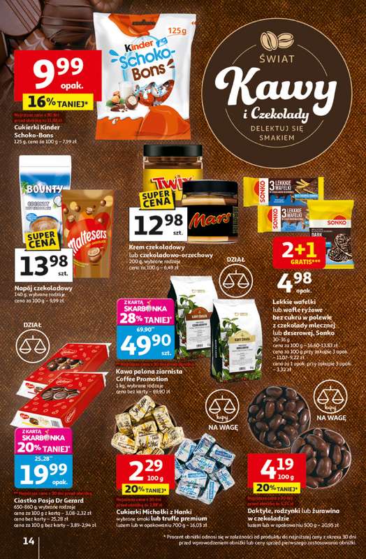 Auchan - gazetka promocyjna Gazetka Wielkie przeboje cenowe Hipermarket Auchan od czwartku 23.10 do środy 29.10 - strona 14
