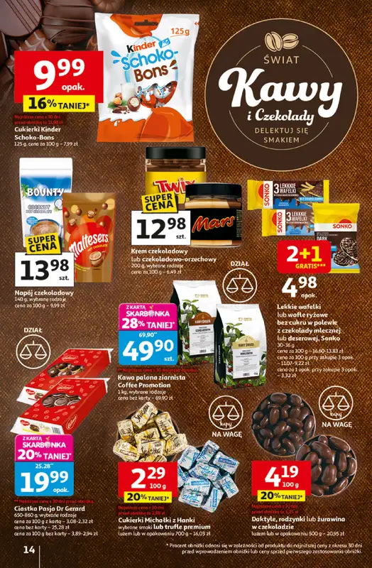 Auchan - gazetka promocyjna Gazetka Wielkie przeboje cenowe Hipermarket Auchan  do środy 29.10 - strona 14