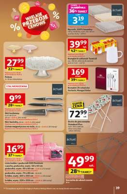 Auchan - gazetka promocyjna Gazetka Wielkie przeboje cenowe Hipermarket Auchan  do środy 29.10 - strona 39 Auchan - gazetka promocyjna Gazetka Wielkie przeboje cenowe Hipermarket Auchan  do środy 29.10 - strona 39