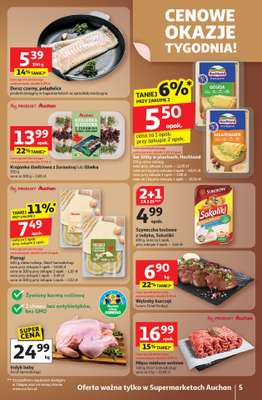 Auchan - gazetka promocyjna Gazetka Wielkie przeboje cenowe Supermarket Auchan  do środy 29.10 - strona 5