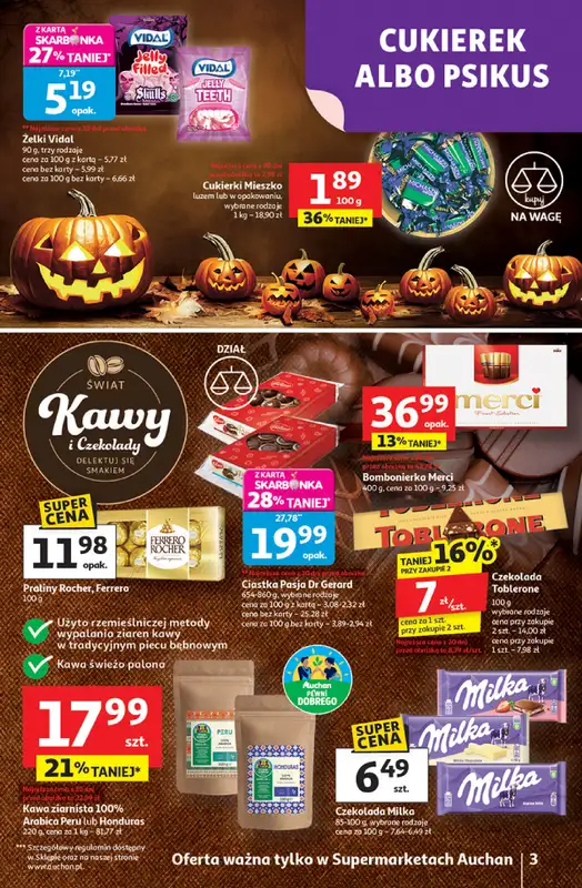 Auchan - gazetka promocyjna Gazetka Wielkie przeboje cenowe Supermarket Auchan   - strona 3