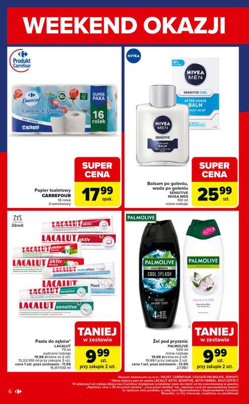 Carrefour Market - gazetka promocyjna Gazetka Weekend promek już od czwartku od czwartku 23.10 do soboty 25.10 - strona 6