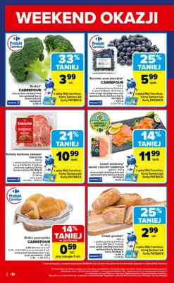Carrefour Market - gazetka promocyjna Gazetka Weekend promek już od czwartku od czwartku 23.10 do soboty 25.10 - strona 2