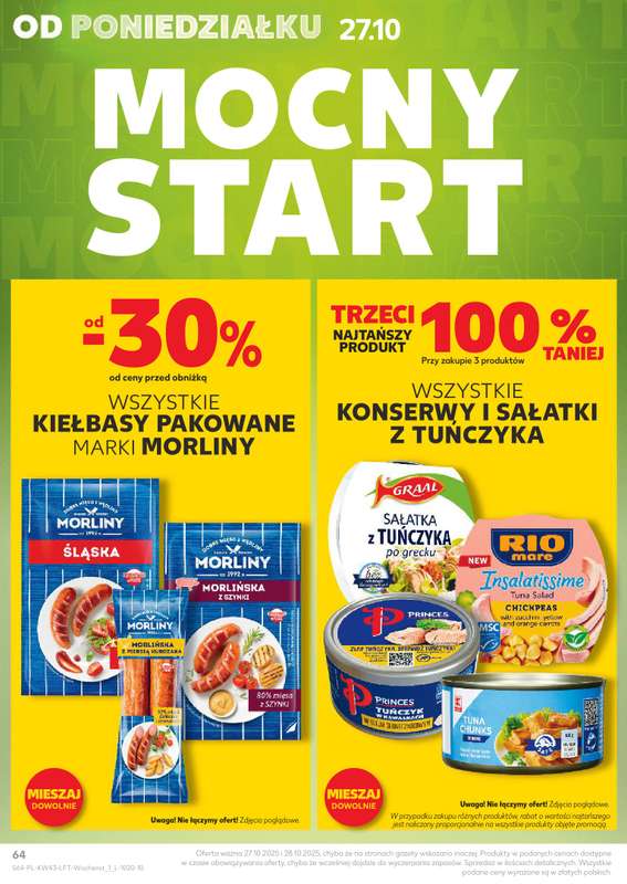 Kaufland - gazetka promocyjna Oferta Kaufland od czwartku 23.10 do wtorku 28.10 - strona 64