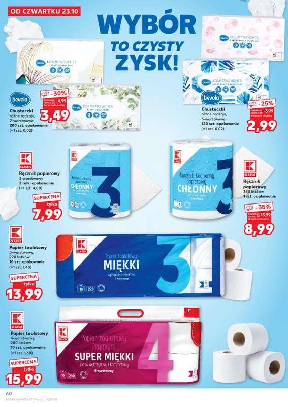 Kaufland - gazetka promocyjna Oferta Kaufland od czwartku 23.10 do wtorku 28.10 - strona 60