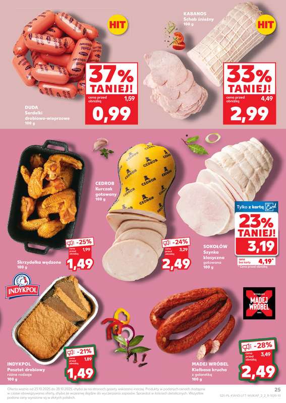 Kaufland - gazetka promocyjna Oferta Kaufland od czwartku 23.10 do wtorku 28.10 - strona 25