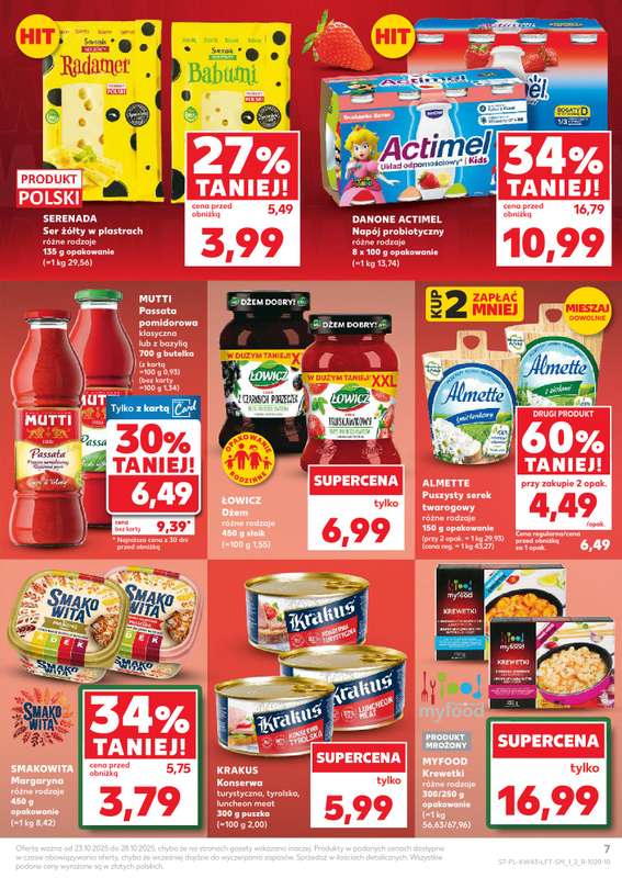 Kaufland - gazetka promocyjna Oferta Kaufland od czwartku 23.10 do wtorku 28.10 - strona 7